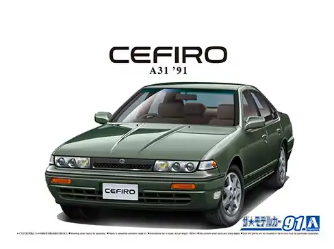 Nouvelle Collection Aoshima 06111 MC 91 Nissan A31 Cefiro ‘91