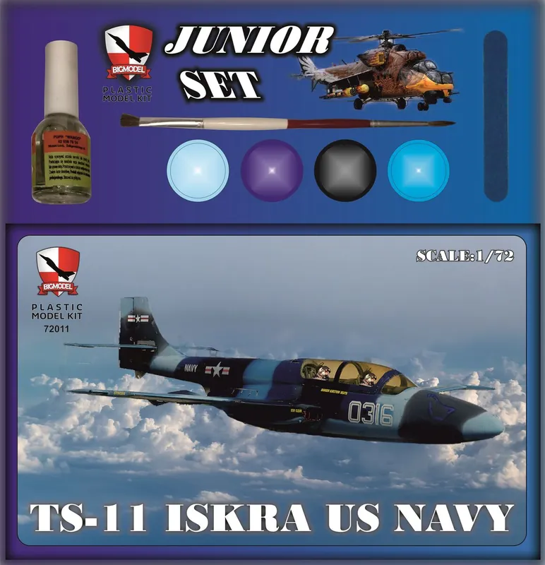 Quantité Limitée Big Model JS72011 TS-11 Iskra US Navy - Junior Set