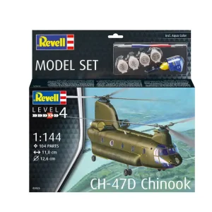 Revell 63825 CH-47D Chinook - Model Set Dernière Chance