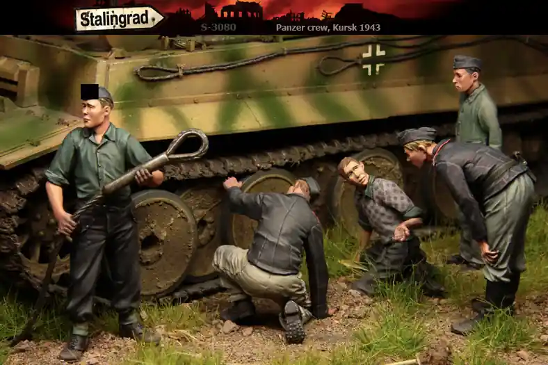 Solde Stalingrad 3080 Panzer crew, Big Set