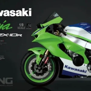 Must-Have Meng Model MT007s Kawasaki ZX-10R (Pre-colored Edition)