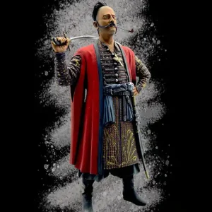 Print Scale PSF001 Maxim Krivonos (1600-1648) Ukrainian Cossack Colonel Meilleure Vente