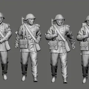 Certifié Germania-Figuren 72-CW-1206 NVA – Marching Rifle Group 02