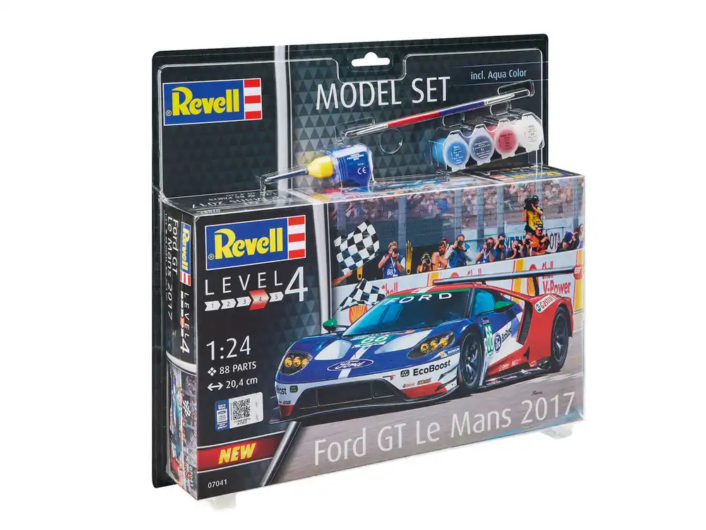 Revell 67041 Ford GT Le Mans 2017 - Model Set Certifié