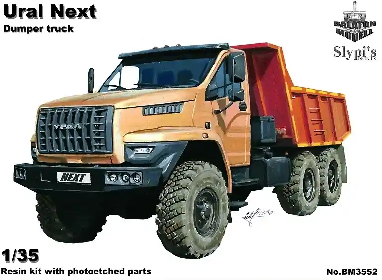 Balaton Modell BM3552 Ural Next dumper truck Bon Marché