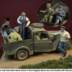 Nouveauté D-DAY miniature studio 35147 "I shot‘em down" Battle of Britain 1940 6 figures set