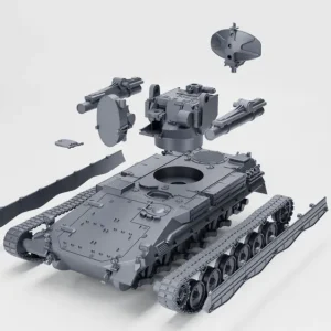 Achat Immédiat EMP3D 72013002-56 System obrony powietrznej Roland - otwarty właz