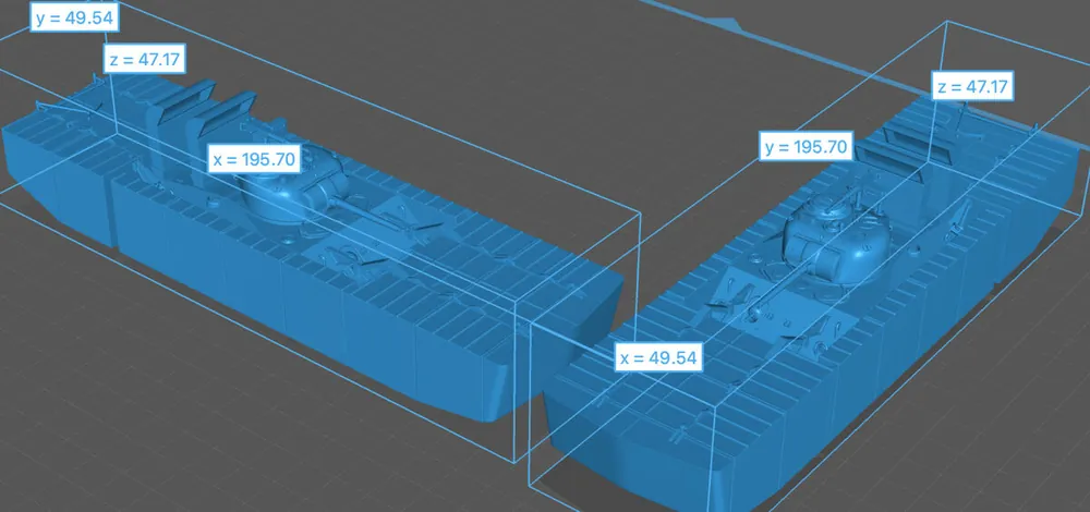 Paiement Sécurisé EMP3D 72012849-56 Sherman M4 z pontonem T6 - bez wyposażenia (otwarty właz)