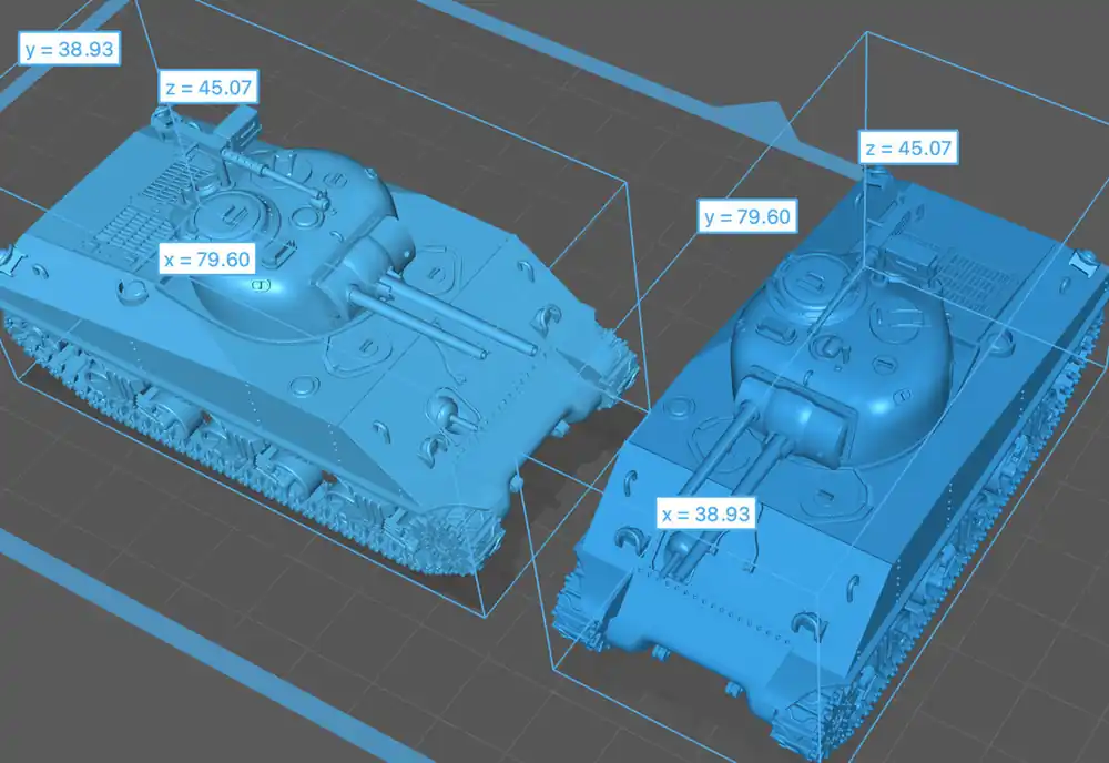 Bon Marché EMP3D 72012842-48 M4A3R3 Sherman Zippo - kadłub bez wyposażenia (zamknięty właz)