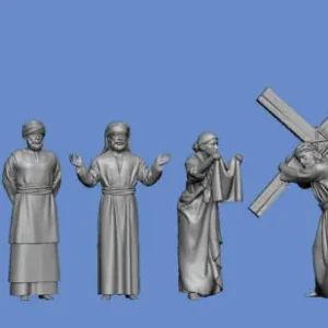 Dernier Modèle Germania-Figuren 35-1538 The Crucifixion Of Jesus 05