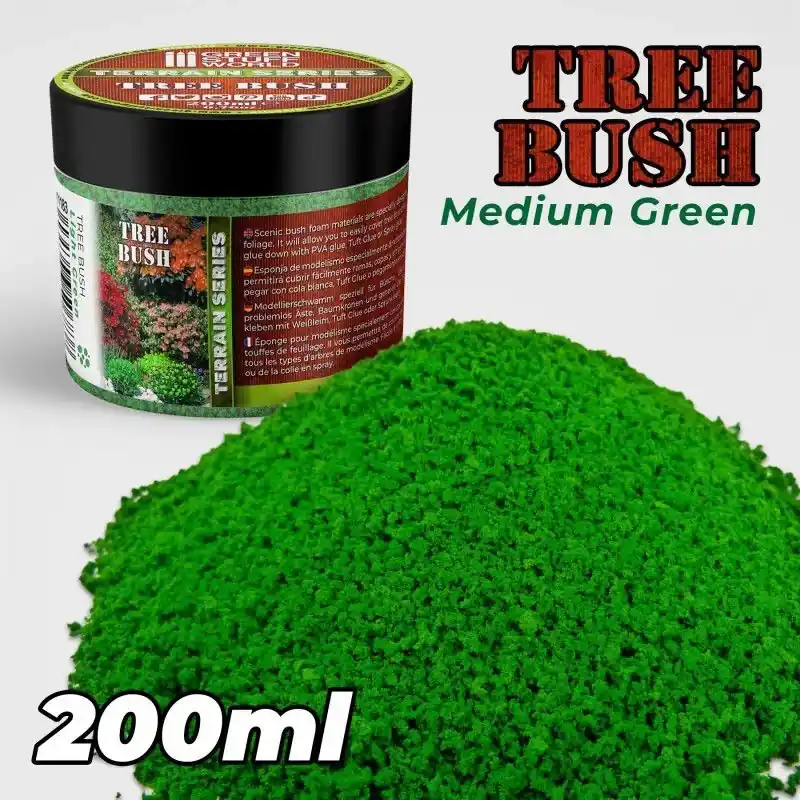 Flocage Mousse Vert Moyen Expédié Aujourd'hui