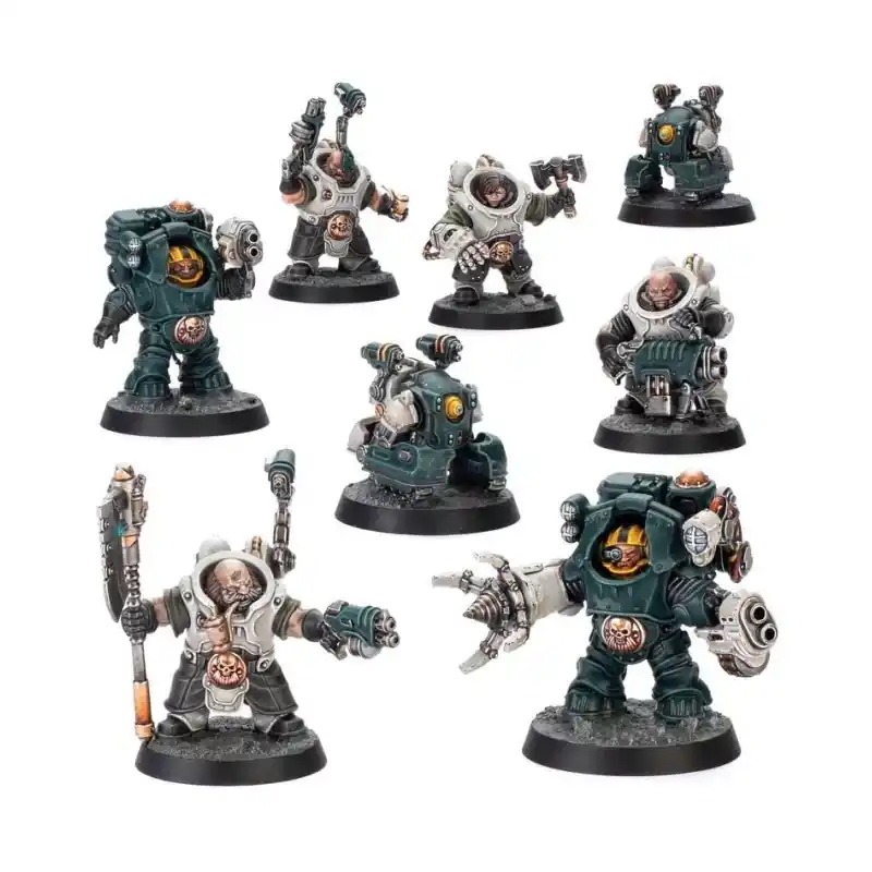 Achetez Aujourd'hui Necromunda Ironhead Squat Charter & Drill Masters (x8)