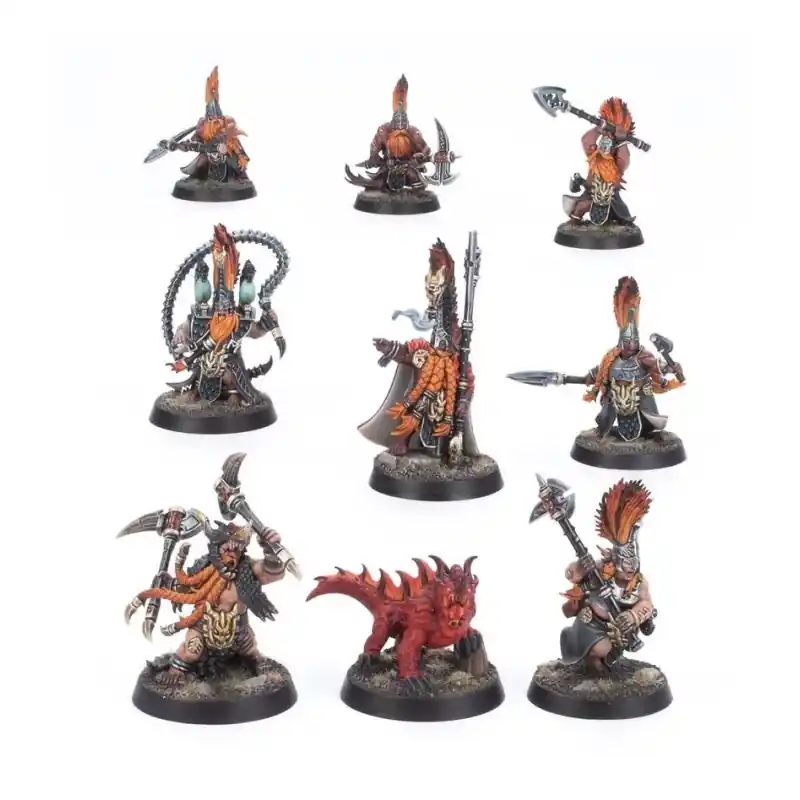 Fyreslayers Traqueflammes Vulkyn (x9 Figurines) Pas Cher
