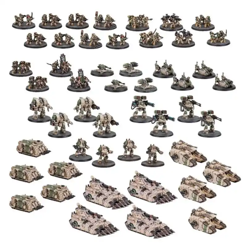 Legions Imperialis Legiones Astartes Combat Forces (x51 Figurines) Offre Exclusive