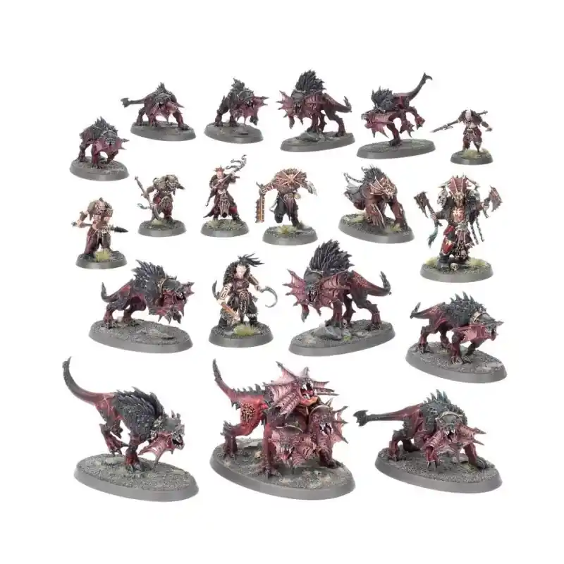 Meilleur Choix Blades of Khorne Fer de Lance Crocs du Dieu du Sang (x19)