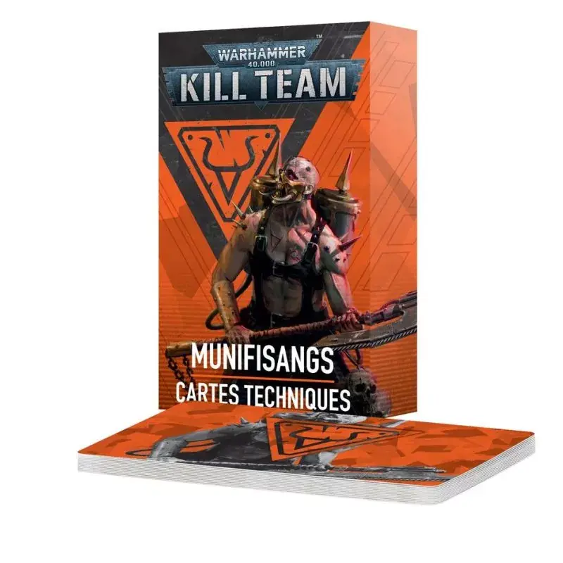 Jusqu'à Épuisement Des Stocks Kill Team Munifisangs Cartes Techniques