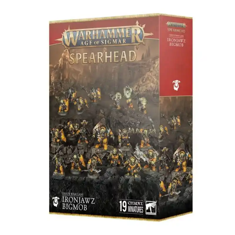 Orruk Warclans Fer de Lance Grosse Bande de Machefer Soldes