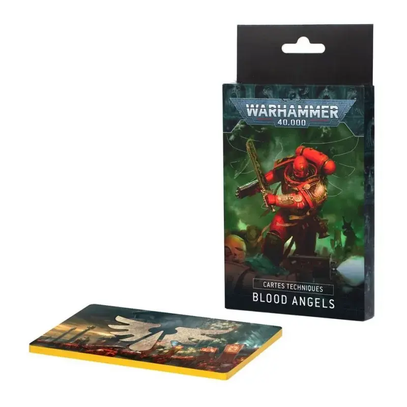 Blood Angels Cartes Techniques Affaire À Saisir