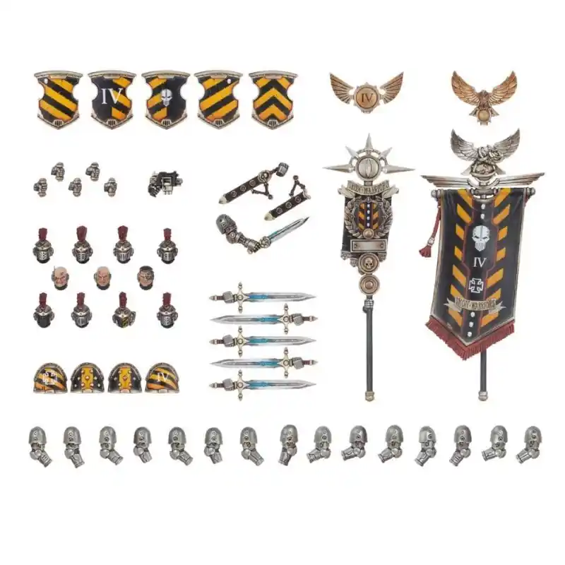Traitor Legion Set d‘Améliorations d‘Etat-Major de Légion Populaire