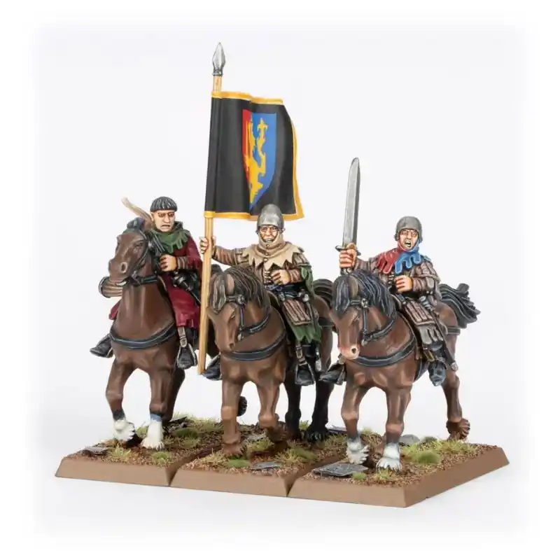 Bon Plan The Old World Bretonnie Etat-Major Hommes de Sergent Montés