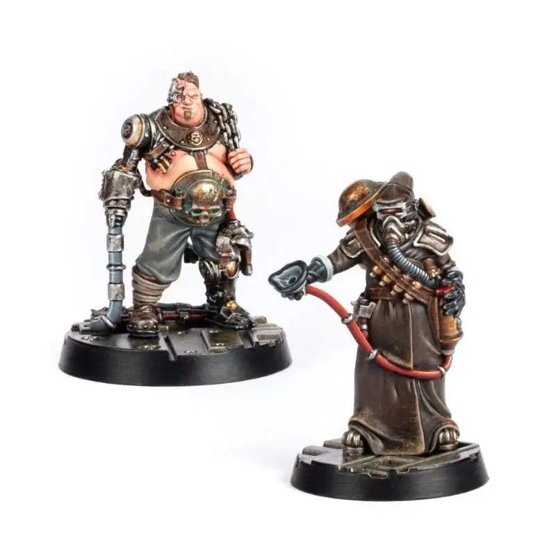 Populaire Necromunda Fw Brute Handler and Chem Dealer
