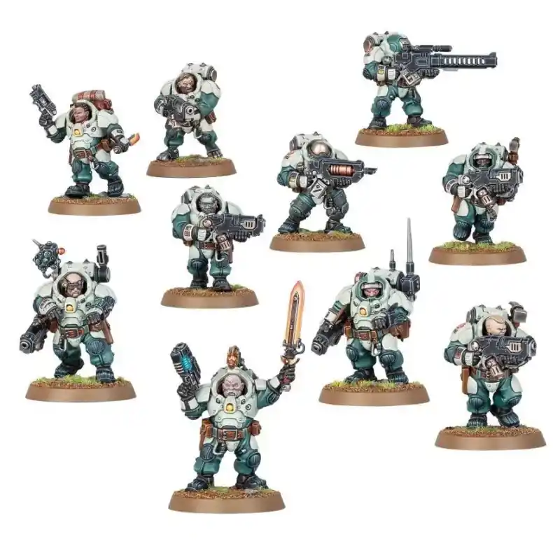 Commander Vite Leagues of Votann Guerriers Atrekogs
