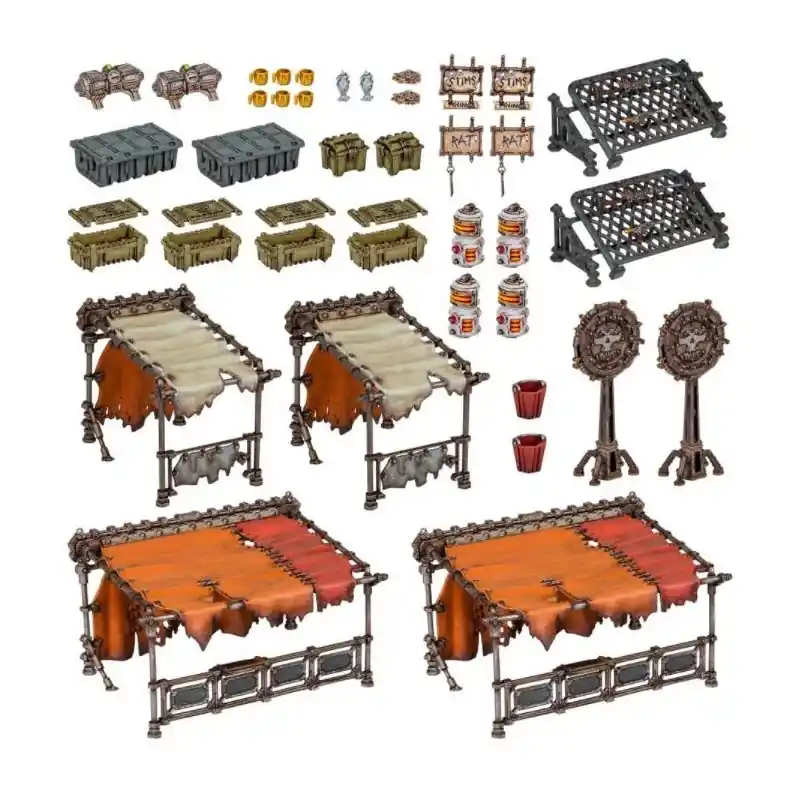 Promotion Saisonnière Décor Zone Mortalis, Underhive Market