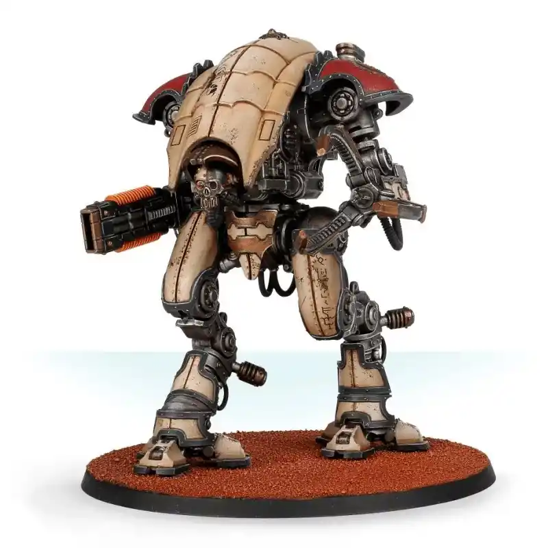 Nouvel Arrivage Mechanicum Fw Knight Moirax with Volkite Veuglaire and Gyges Siege Claws