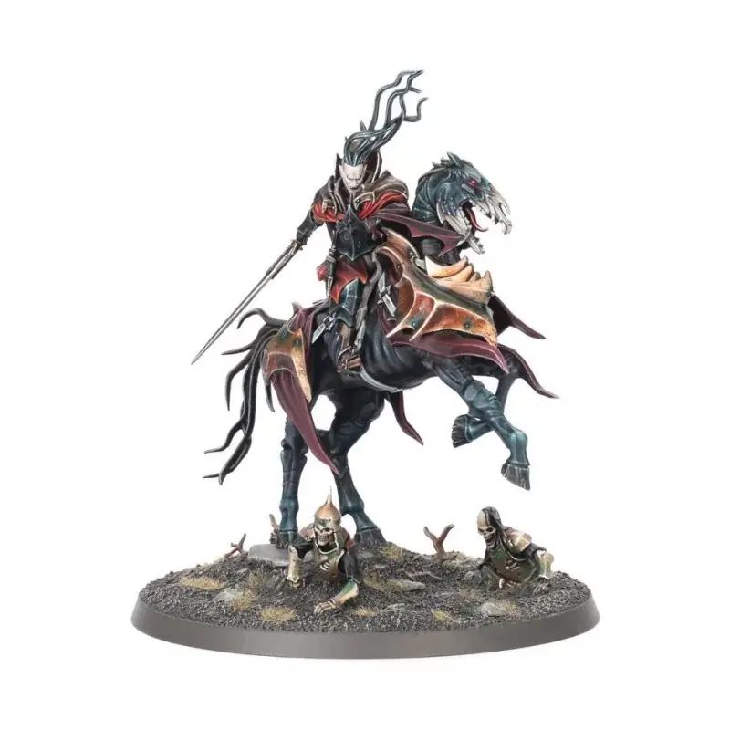 Soulblight Gravelords Seigneur Vampire sur Coursier Cauchemar Prix Bas