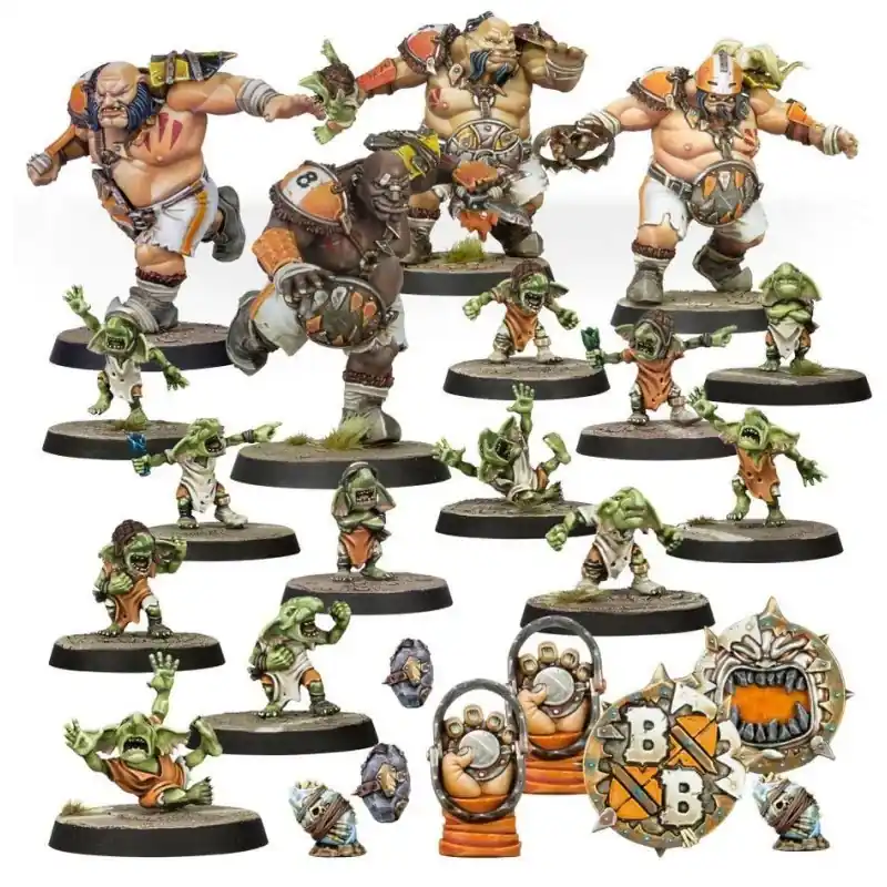 Commande En Gros BloodBowl The Fire Mountain Gut Busters - Ogre Team