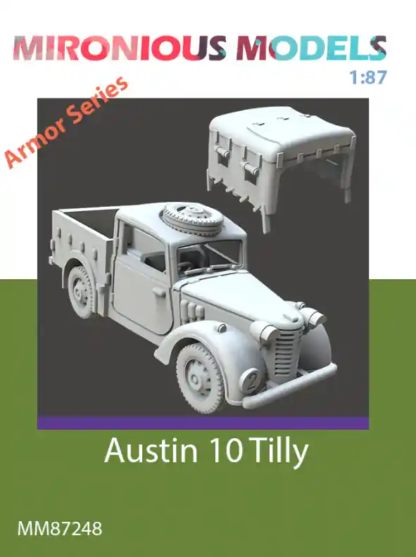 Mironious Models 87248 Austin 10 Tilly (3D-Printed) Commande En Gros