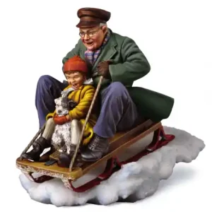 Acheter En Ligne Andrea Miniatures WY09 Sledge Racers