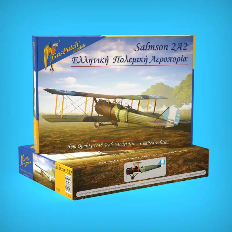 Gaspatch Models 48-338 Salmson 2A2 Late Type - Greek Air Force (Limited Edition) Dernier Modèle