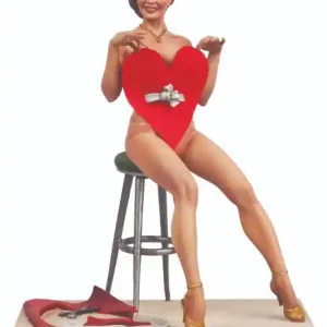 Commande En Gros Andrea Miniatures PINUP28 Pin Up Series - Valentine‘s Day