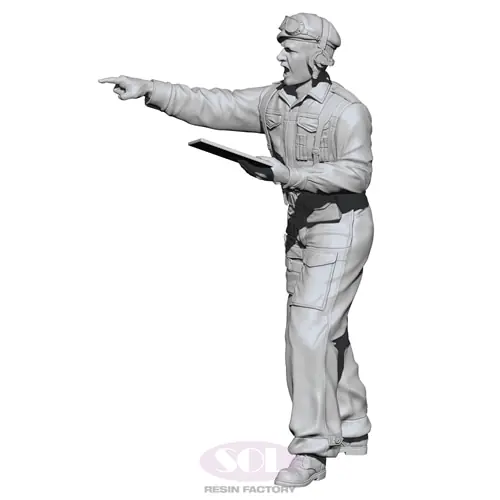 SOLMODEL MM682 British WWII M10 / Achilles Tank Gunner (3D-Printed) Commande En Gros