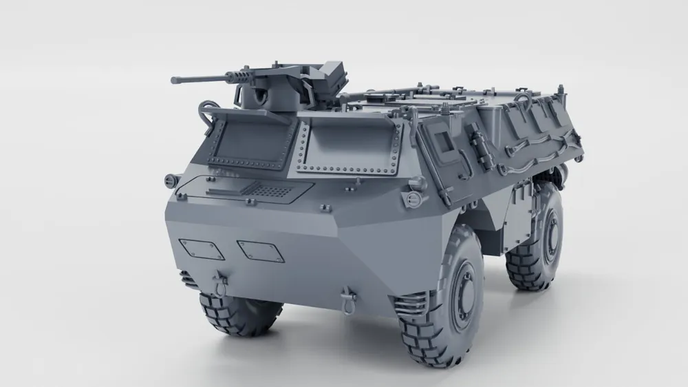 Paiement Sécurisé EMP3D 72011740 Kołowy transporter opancerzony VAB 4x4 - zamknięte włazy
