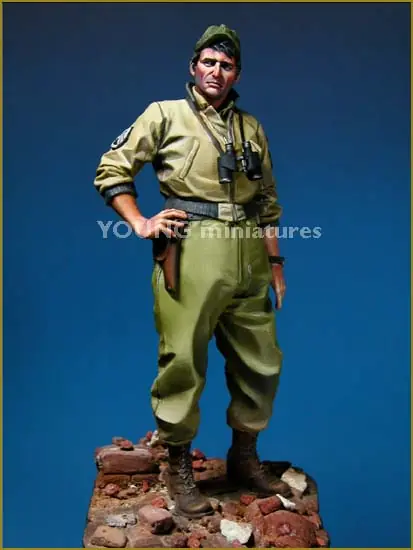 Young Miniatures YM9002 US WWII Tank Crew Prix Cassé