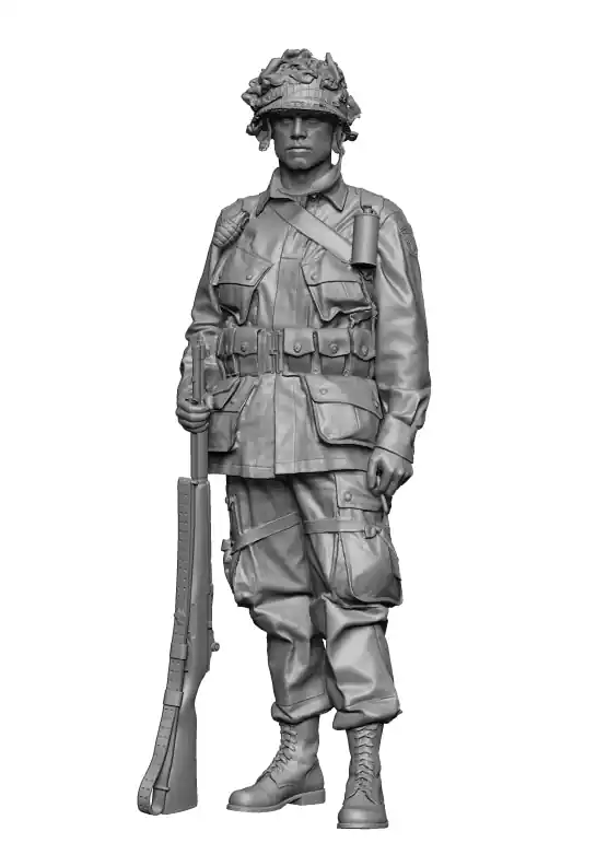 H3MODELS 24073 US WW2 Paratroopers - Rifleman 2 Carentan (1 Figure) Marque