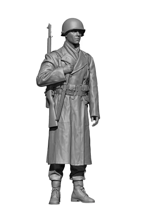 Prix Promo H3MODELS 16091 US WW2 Rifleman - Battle of Bulge (1 Figure)