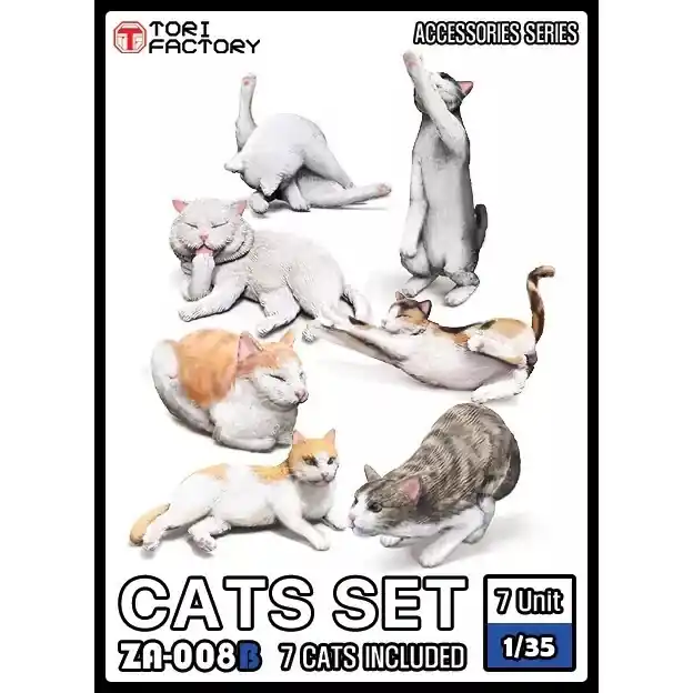Nouvelle Collection Tori Factory ZA-008B Cats Set (7 Cats)