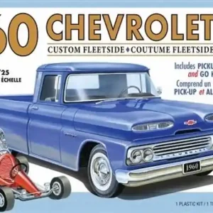 Achat Immédiat AMT/ERTL 1063 Chevy Custom Fleetside Pickup with Go Kart (1960)