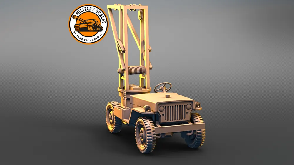 IDAP Technology PMI0091A Jeep Willys crane 1 Promotion