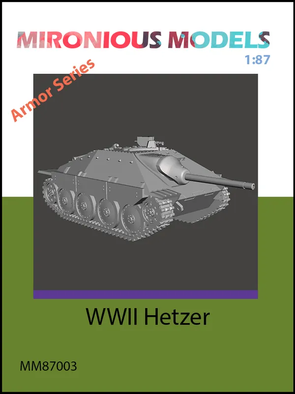 Mironious Models 87003 WWII Hetzer Achat Immédiat