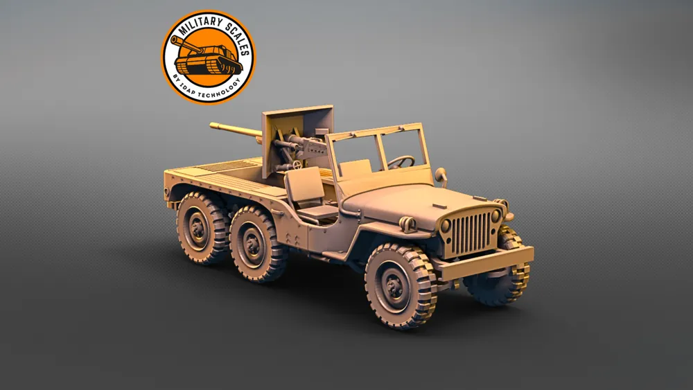 Offre Limitée IDAP Technology PMI0087C Jeep Willys 6x6
