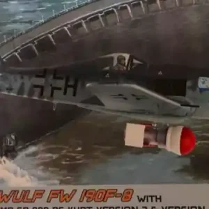 Kora Models KPK72115 Focke Wulf Fw 190F-8 with bouncing bomb SB 800 ver. 2&3 Haute Qualité