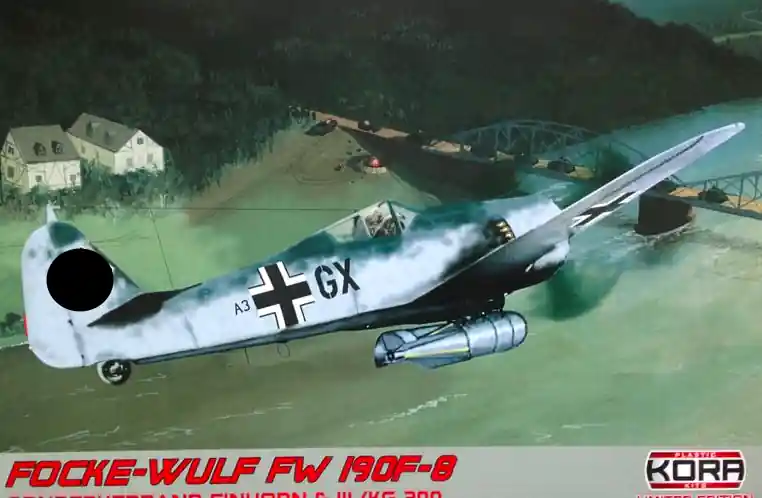 Kora Models KPK7234 Focke-Wulf Fw 190F-8 Sonderverband Einhorn und III/KG 200 Affaire À Saisir