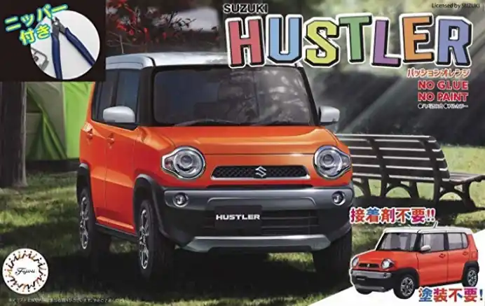 Commander Vite Fujimi 066103 Suzuki Hustler (Passion Orange) (w/Side Cutter)