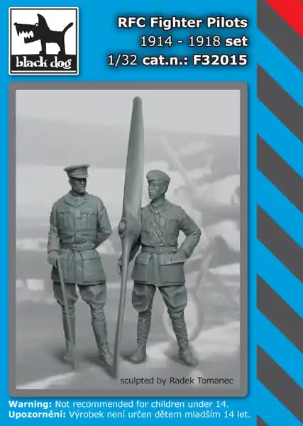 Black Dog F32015 RFC Fighter pilots set Commande En Gros