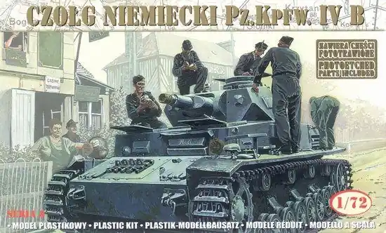Expédié Aujourd'hui Mirage-Hobby 72852 Czołg Niemiecki Pz.Kpfw.IV B