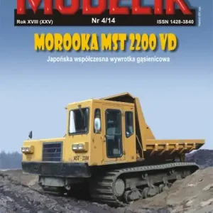 Modelik 04_14 MOROOKA MST 2200 VD - Japońska współczesna wywrotka gąsienicowa Seulement Aujourd'hui